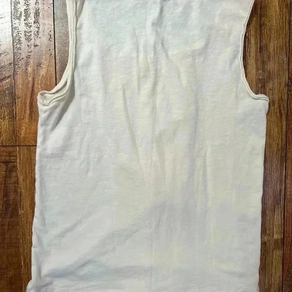 J. crew cream ruffled tank XS - Picture 3 of 6